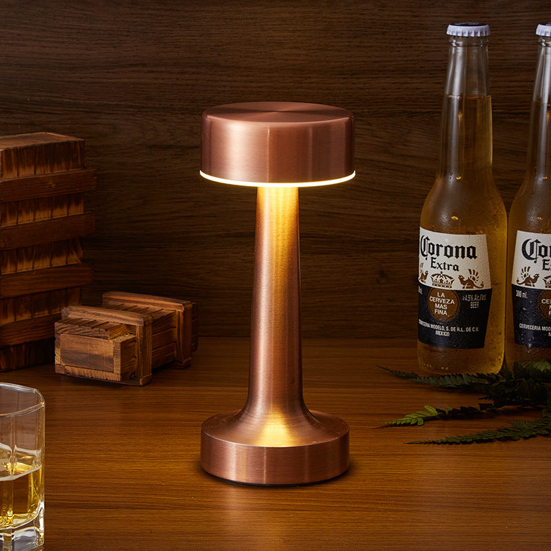 Prspective - Retro Wiederaufladbare kabellose Restaurant Bar LED Tischlampe