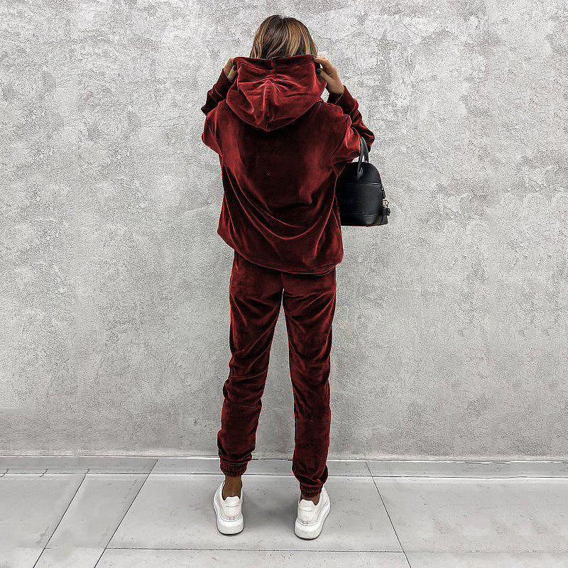 Sweatshirt-Hosen-Set für Damen