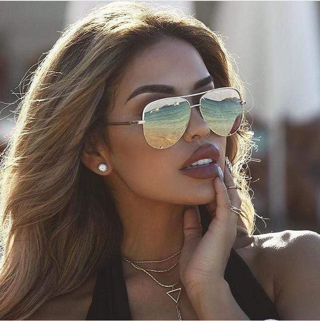 Designer Aviator Sonnenbrille